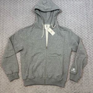 New Balance Men's Made in USA Core Zip Hoodie ATHLETIC GREY MT51547 Sz S Heavy